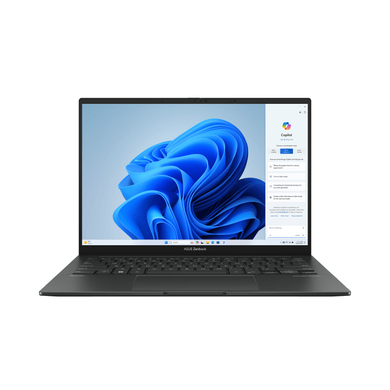 w8060-1-1.png ASUS Zenbook 14 OLED Q415MA | 2024 Model | 14" FHD OLED | Core Ultra 5-125H | 8GB RAM | 512GB SSD | W11 - Image 1
